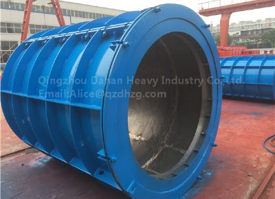 點擊查看詳細(xì)信息<br>標(biāo)題：Hanging Roller Concrete  Pipe Mould 閱讀次數(shù)：1464